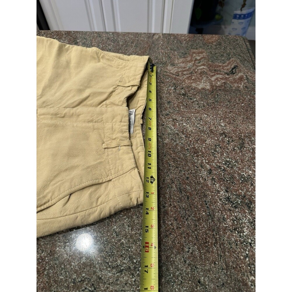Zara linen blend wide leg dress slacks size small  light  wrinkling look Coastal - Picture 5 of 11